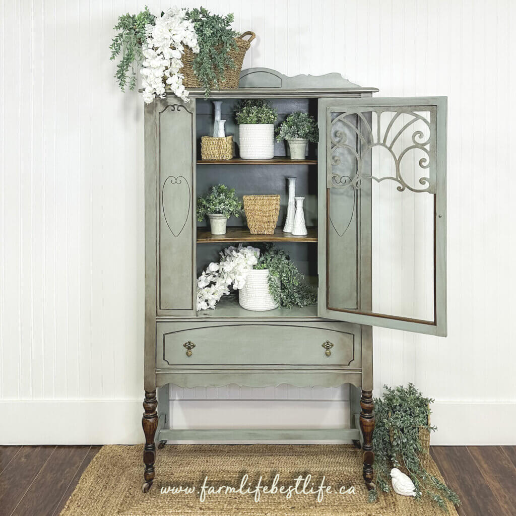 Coastal Farmhouse Cabinet