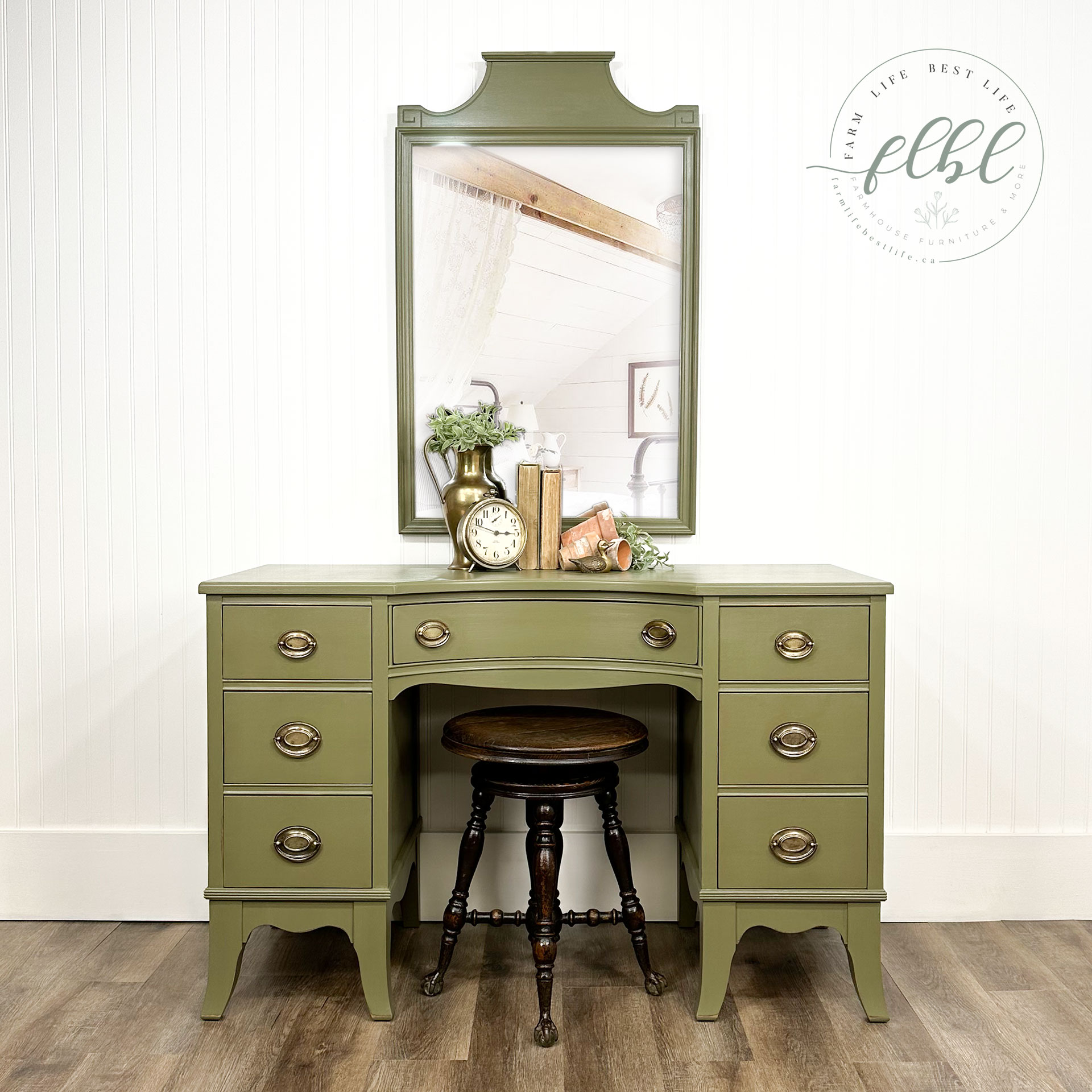 Olive Green Vintage Furniture