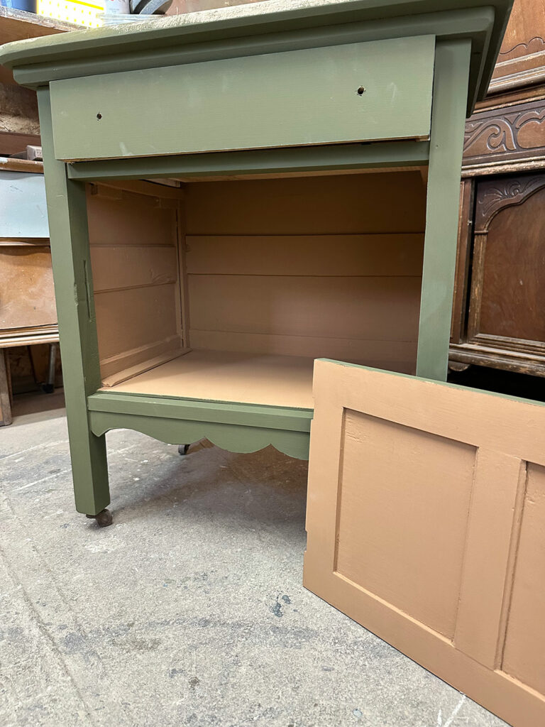 Antique Washstand Makeover