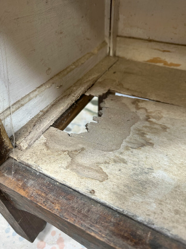 Antique Washstand Makeover