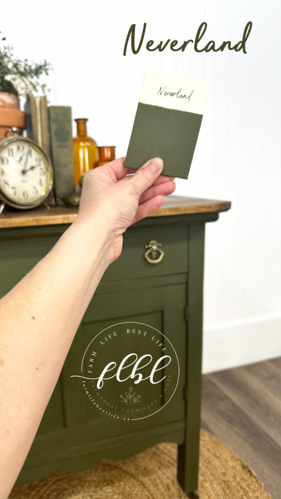 Country Chic Paint Neverland Deep Olive Green